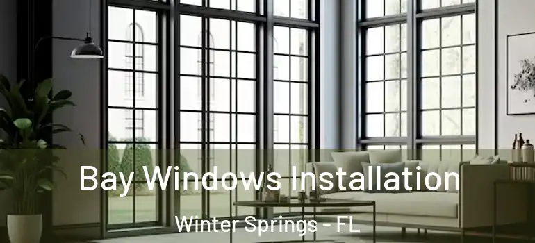  Bay Windows Installation Winter Springs - FL