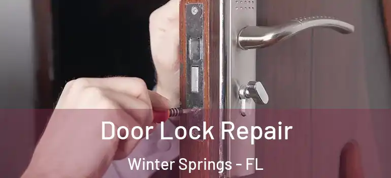  Door Lock Repair Winter Springs - FL