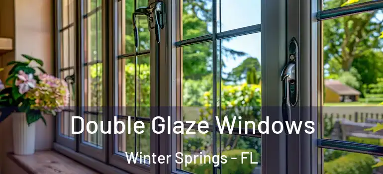  Double Glaze Windows Winter Springs - FL