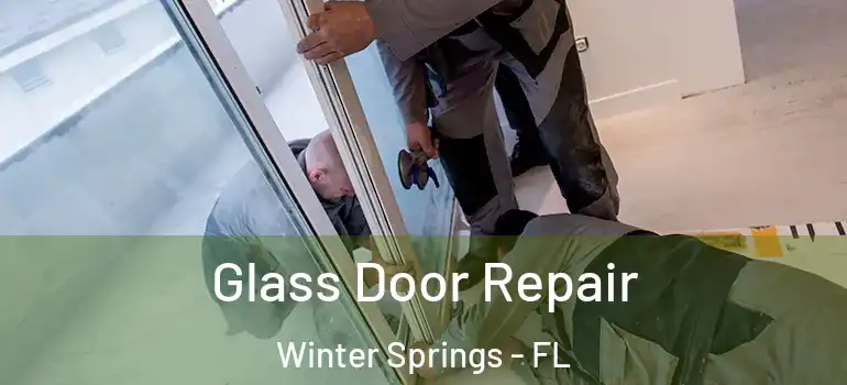  Glass Door Repair Winter Springs - FL