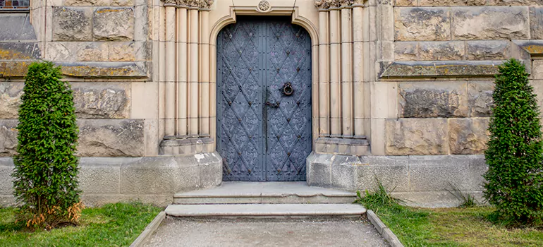 Traditional Double Front Doors in Winter Springs, FL