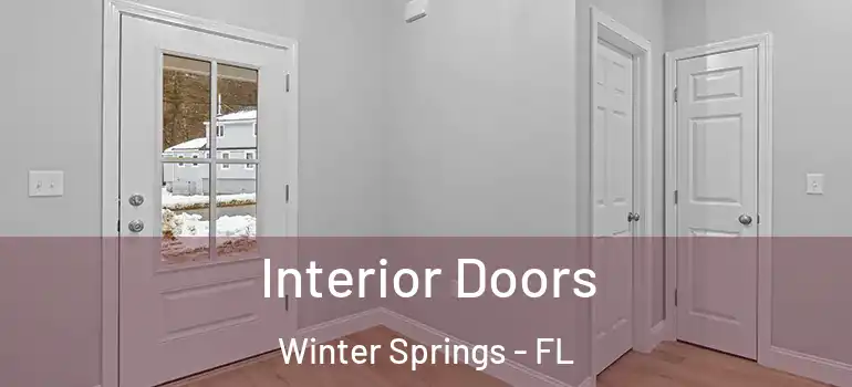  Interior Doors Winter Springs - FL