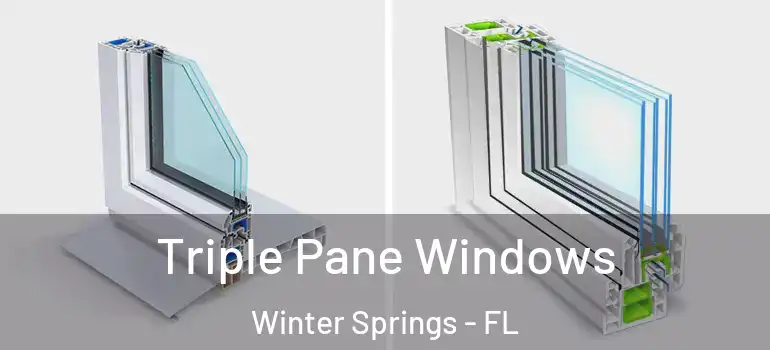  Triple Pane Windows Winter Springs - FL