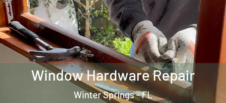  Window Hardware Repair Winter Springs - FL